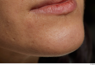 HD Face Skin Muneera Chahine chin face lips mouth skin…